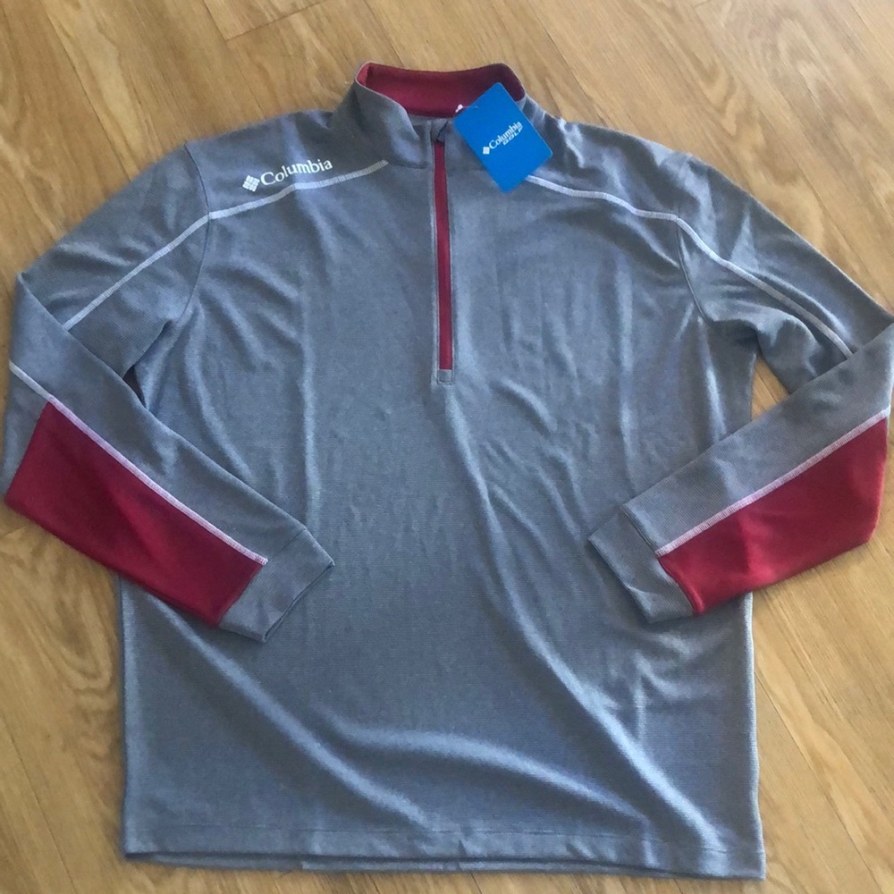 Columbia mens Shotgun 1/4 zip pullover. NWT!